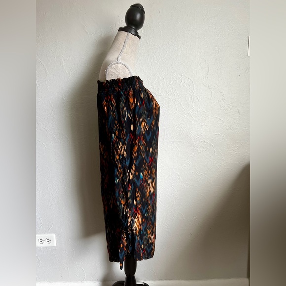 beachlunchlounge Off Shoulder Mae Boho Dress Womens Size Small - Picture 8 of 11